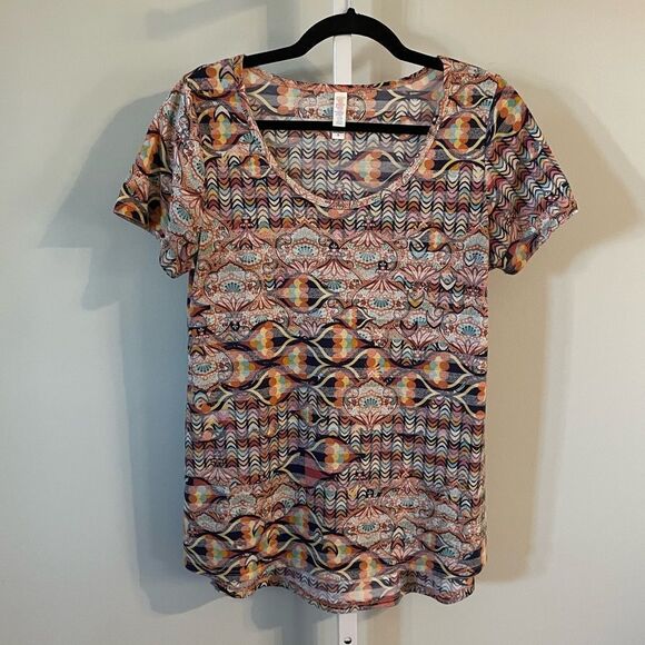 LuLaRoe Tops - LuLaRoe Multicolor Patterned Tee